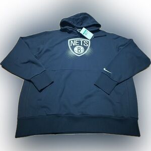 Nike Brooklyn Nets Black Pullover Hoodie